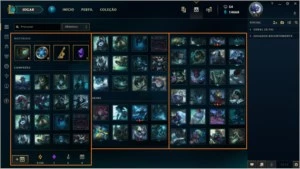 Conta de LOL: Borda Gold | Muitos espólios | Skins Vitoriosa - League of Legends