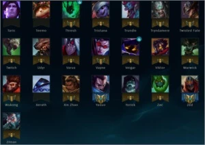 Conta desafiante com Riven campeonato season 2 - League of Legends LOL