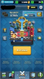 Conta Clash Royale - Arena 11 - 3800 troféus