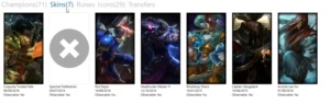 CONTA COM 71 CAMPEÕES E 07 SKINS - UNRANKED - League of Legends LOL