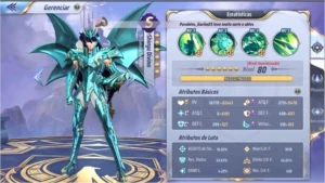 Conta Rank Lendário Saint Seiya Servidor A6 Aries - Saint Seiya Awakening SSA
