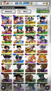 Conta Dragon Ball Legends - Goku UI 14* + Vegeta Blue 9* - Outros
