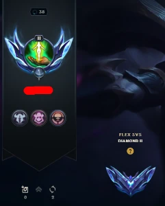 Conta Diamante 2 Flex Main Adc - League of Legends LOL