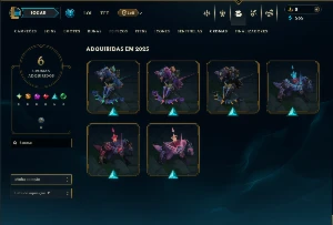 Diamante 3 com 45 Champs e 7 Skins - League of Legends LOL