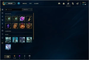 Conta ouro 4 com 3 skins e 42 champs - League of Legends LOL