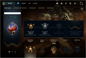 Conta ouro 4 com 3 skins e 42 champs - League of Legends LOL
