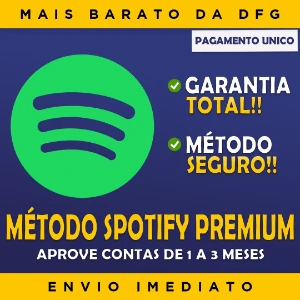 [Promoção] Método Para Aprovação Spotify - Assinaturas e Premium