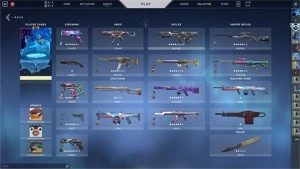 CONTA VALORANT DIAMANTE 1 COM MUITAS SKINS!!! o.O