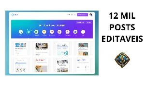 CANVA – 12 Mil Posts Editáveis (Super Pack)