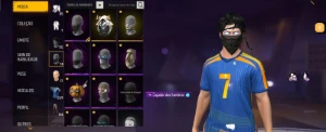Conta de free fire de 6 anos muito rara