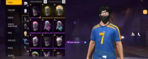 Conta de free fire de 6 anos muito rara
