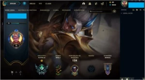 Conta Platina 3, Skins Prestígio, Gemas e mais - League of Legends LOL
