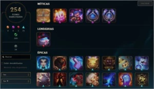 Conta | League of Legends | 100 Skins LOL