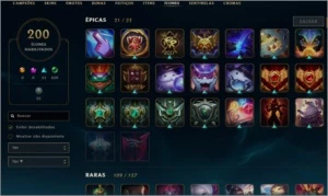 Vendo Conta Lol Platina I - League of Legends