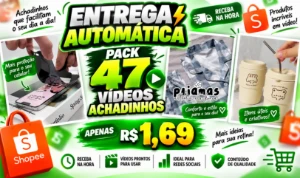 🔥 Pack 47 Vídeos Achadinhos Shopee | Afiliados, Ofertas E D - Vídeos e Cortes Cortes Virais