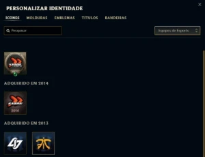 Conta de LOL criada em 2011- Skin Vitoriosa desde a season 2 - League of Legends