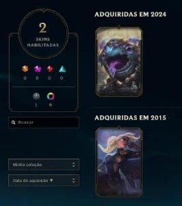 Conta Lol Mestre Handlvl Season 5 - League of Legends