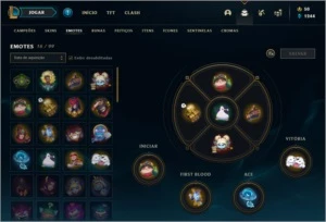 CONTA PLATINA III - Level 42 - League of Legends LOL