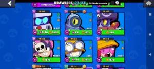 Conta Brawl 32k 77 Personagens - Brawl Stars