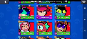 Conta Brawl 32k 77 Personagens - Brawl Stars