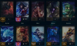 Conta League of Legends – 82 skins LOL