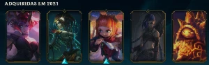 Conta League of Legends – 82 skins LOL
