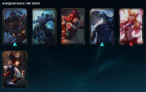Conta League of Legends – 82 skins LOL