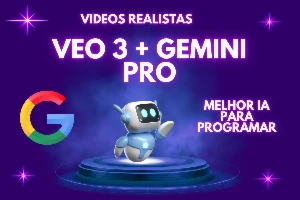 Veo 3 + Gemini Pro com 2 TB na Nuvem para Vídeos Realistas - Others