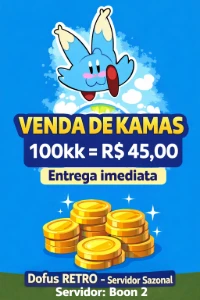 Dofus RETRO - Servidor Sazonal Boon 2 (100.000 KAMAS)