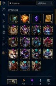 Conta de LOL, PLAT IV,  quase tods skins - League of Legends