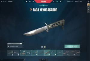 CONTA 800 REAIS GASTOS COM XENOCAÇADOR, KARAMBIT SAQUEADORA - Valorant