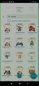 Continha lv 43 com Go fest jogada - Pokémon