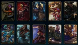 CONTA PLAT 1 75 PdL - 47% WR - 41 Campeões - League of Legends LOL