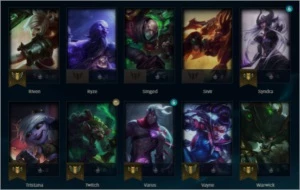CONTA LEAGUE OF LEGENDS OURO LOL