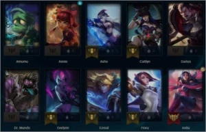 CONTA LEAGUE OF LEGENDS OURO LOL