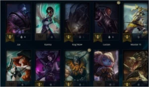 CONTA LEAGUE OF LEGENDS OURO LOL