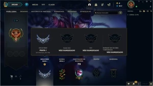 CONTA LEAGUE OF LEGENDS PRATA 1 BARATA!!! LOL