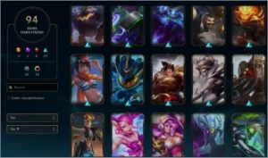 Conta lol - criada em 2015 - League of Legends