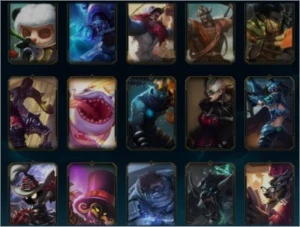 Conta lol - criada em 2015 - League of Legends
