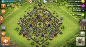Clas of Clans CV9 quase full baratinho - Clash of Clans