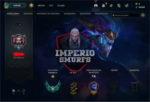 [BR] SMURF PLATINA IV PRONTA-ENTREGA - League of Legends LOL