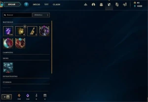 Conta Bronze I, Honra 4, nvl 238, 295 skins, 56% winrate, 5 - League of Legends LOL