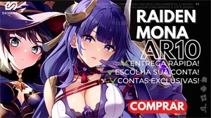 🌟Genshin Impact conta com Raiden C1+Mona AR10 🌟