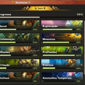 Conta Dofus (Tk) - Várias Prof E Personagem Nv200