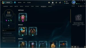CONTA LOL PLATINA II - League of Legends