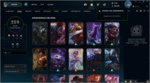 CONTA LOL PLATINA II - League of Legends