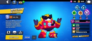 Conta Brawl Stars - Wattson Top (Todos Buffies E Hyper)