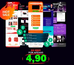 Pack com 190+ Landing Pages Customizáveis e Otimizadas PROMO - Outros
