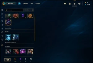 conta smurf lvl 49 diamante 2 - League of Legends LOL