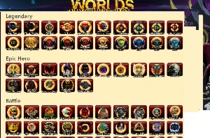 Conta Aqw Super Rara De 2008 Lotada De Raros - Adventure Quest World